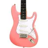 ARIA STG-MINI KWPK Электрогитара Stratocaster уменьшенная, S/S/S, цвет розовый