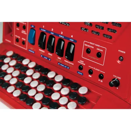 Roland FR-1XB RD Баян цифровой, красный