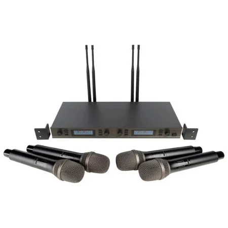Axelvox DX800FC Радиосистема, 4 ручных микрофона, UHF 650-758 MHz