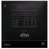 D'Addario NYXL45100 Bass Light набор струн для 4-струнной бас-гитары, размер 045-100