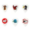 Dunlop BL109P073 Frank Kozik Набор из 6-ти медиаторов (0.73мм) с рисунками Фрэнка Козика, блистер