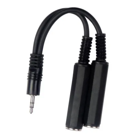 STAGG YC-0,1/1J2PFSH Шнур-разветвитель Jack1/8"(male) stereo ⇔ 2x Jack1/4"(female) stereo, 0.1 метра