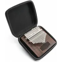 TOM TK-R1E Калимба со звукоснимателем из массива ореха, 17 язычков