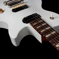Godin Summit Classic HT Trans White Электогитара Les Paul, 6 струн, HH, цвет белый прозрачный