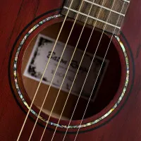 BATON ROUGE X11C/P-SCR Гитара акустическая Parlor, 6 струн, цвет тёмно-малиновый BATON ROUGE X11C/P-SCR Гитара акустическая Parlor, 6 струн, цвет тёмно-малиновый