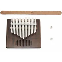 TOM TK-R1E Калимба со звукоснимателем из массива ореха, 17 язычков