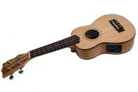 Flight DUS 320 CEQ SP/ZEB укулеле сопрано электроакустическое с чехлом