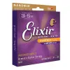 Набор струн для 6-струнной акустической гитары Elixir 16027 NanoWeb
