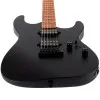 JET JS-500 MBK  Электрогитара, Stratocaster, HH, черный матовый
