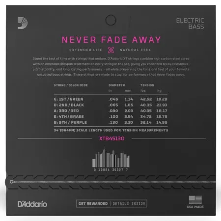 D'Addario XTB45130