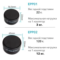 Alctron EPP01 Комплект из 4-х изолирующих подставок под студийный монитор, 36.5мм