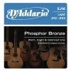 Набор струн для 6-струнной акустической гитары D`ADDARIO EJ16