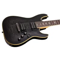 SCHECTER OMEN EXTREME-7 STBLK Электрогитара, 7 струн, 24 лада, цвет чёрный прозрачный