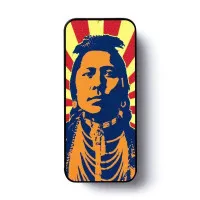 Dunlop JVHPT02H Набор из 6-ти медиаторов John Van Hamersveld Jimi, толстые, в металлическом боксе