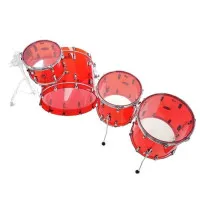 Pearl CRB524FP/C731 Ударная установка из 4-х барабанов, цвет Ruby Red, без стоек