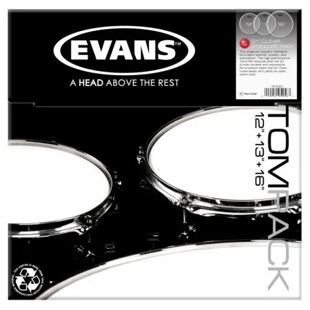 Набор пластиков Evans ETP-G1CLR-S Genera G1 Clear