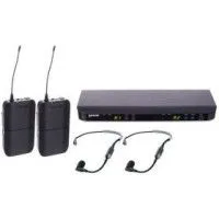 SHURE BLX188E/SM35 M17 радиосистема UHF, 2 головных микрофона SHURE BLX188E/SM35 M17 радиосистема UHF, 2 головных микрофона