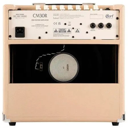 CORT CM30R-EU-WTS Комбоусилитель гитарный, 10", 30Вт, бежевый