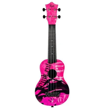FLIGHT ULTRA S-40 Pink Rules Укулеле сопрано с чехлом