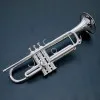 J. Michael TR-300S Труба Bb, серебряное покрытие, в кейсе