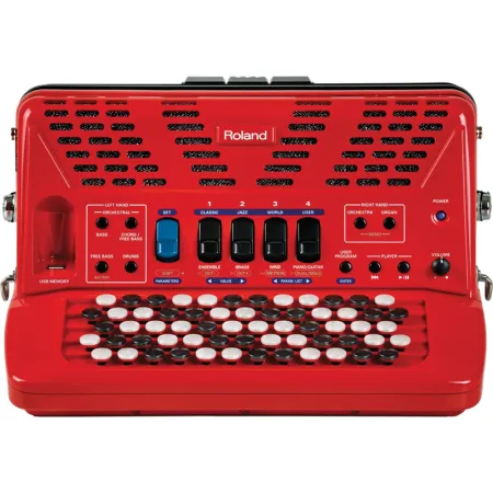 Roland FR-1XB RD Баян цифровой, красный