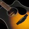 KEPMA D1C Sunburst Гитара акустическая Dreadnought, цвет санберст глянцевый