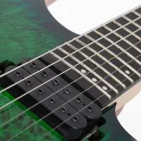 SCHECTER C-6 PRO AQB Электрогитара, Stratocaster, цвет Aqua Burst