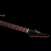 JET JS-450 TGR R Электрогитара, Stratocaster, цвет зеленый прозрачный