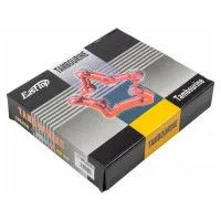 EASTTOP DF104 BLACK Тамбурин "Звезда", пластик, 7 пар сдвоенных джинглов, цвет черный