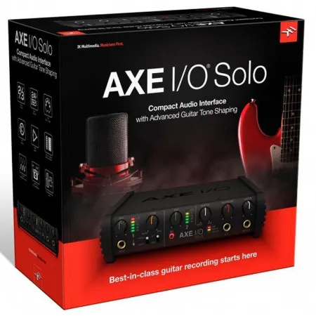 IK Multimedia AXE-I/O-Solo Аудиоинтерфейс, 2 входа/3 выхода