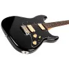 JET JS-400 BKR H Электрогитара, Stratocaster, HH Ceramic, цвет черный