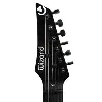 Solista WIZARD HH-PBH Электрогитара, 6 струн, HH, фикс.бридж, цвет чёрный (Piano Black)