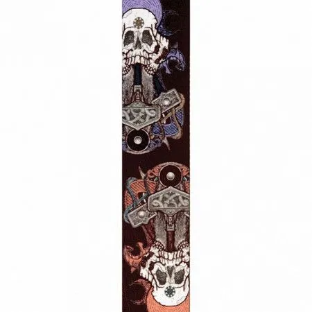 Planet Waves 50AL05 Alchemy Gothic Ремень для гитары, рисунок «Gods of War»