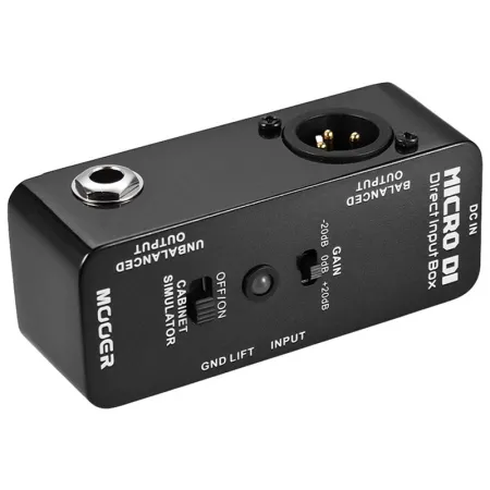 Mooer Micro DI Педаль гитарная, мини, DI-BOX