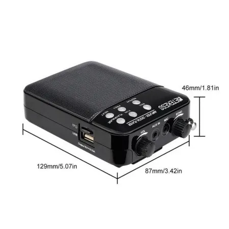 Retekess TR619 Усилитель громкости поясной для экскурсовода (громкоговоритель)