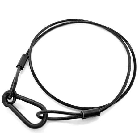 LEXOR BXS03B760-PVC Тросик страховочный, длина 0.76 м,  до 40 кг, чёрный