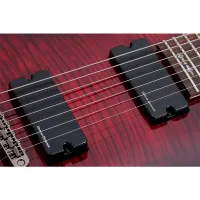 SCHECTER DEMON-7 CRB Электрогитара, 7 струн, цвет багрово-красный берст