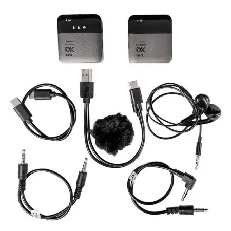 DK MP-3BR Радиосистема, 1 петличный микрофон-передатчик + накамерный приемник, Bluetooth
