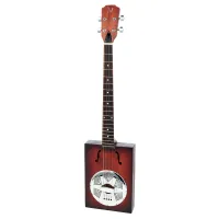 James Neligan CASK-PUNCHEON Гитара акустическая (сигарбокс), 4 струны, санбёрст, чехол в комплекте