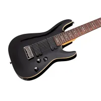 SCHECTER OMEN-8 BLK Электрогитара, 8 струн, 24 лада, цвет черный