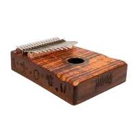 Mahalo MKA17KA Калимба 17 язычков, с рисунком Koa