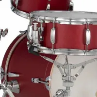 Pearl MT564/C-D747 Ударная установка из 4-х барабанов, стойки в комплекте, цвет Matte Red 