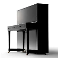 Kawai K600 M/PEP Пианино акустическое с банкеткой, высота 134 см, черное полированное