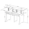 Glorious Workbench White Стол аранжировщика, цвет белый