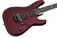 SCHECTER SGR C-1 MRED Электрогитара, 6 струн, цвет красный металлик, чехол в комплекте