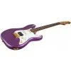 JET JS-480 VI G Электрогитара, Stratocaster, цвет фиолетовый металлик, золотая фурнитура