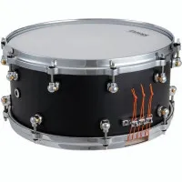 Pearl DC1465S/C119 Dennis Chambers Малый барабан 14"х6,5", клён, цвет Matte Black