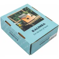 BEE EK02 Калимба 17 язычков, красное дерево, резонаторное отверстие СОЛНЦЕ, аксессуары в комплекте