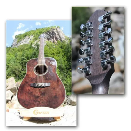 Гитара 12-струнная электроакустическая CRAFTER MD-70-12EQ/TBK