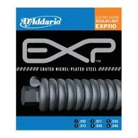 Набор струн для 6-струнной электрогитары D`ADDARIO EXP110